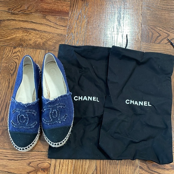 Chanel Denim Espadrilles - Picture 4 of 5